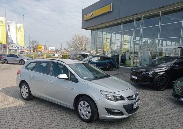 samochody osobowe Opel Astra cena 33900 przebieg: 185987, rok produkcji 2015 z Mieroszów